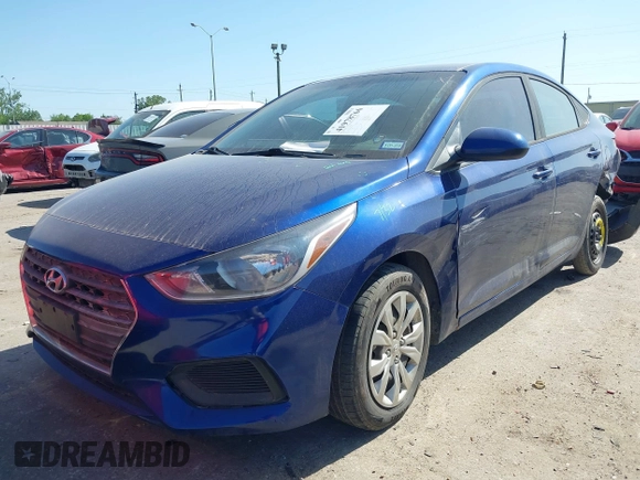2018 Hyundai Accent SE with VIN 3KPC24A38JE033053, listed as a IAAI auction lot 41978766 with 160,956 mi miles and . Bid and sale history available at carsss.com. Image 17.