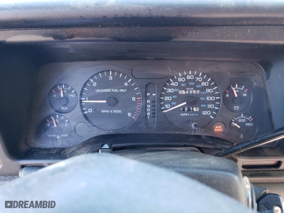 1996 Dodge Ram 1500 with VIN 1B7HC16Z5TS701809, listed as a Copart auction lot 79456624 with 114,557 mi miles and Salvage Title. Bid and sale history available at carsss.com. Image 9.