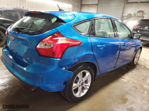2012 Ford Focus SE with VIN 1FAHP3K24CL299208, listed as a Copart auction lot 50066055 with 110,169 mi miles and Salvage Title. Bid and sale history available at carsss.com. Image 3.