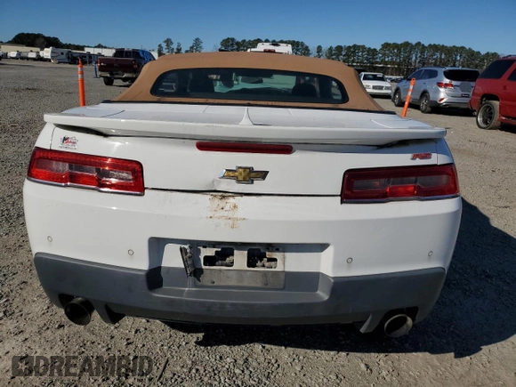 2014 Chevrolet Camaro LT z VIN 2G1FC3D33E9181933, wystawiony jako Copart lot #86049524 z przebiegiem Nie podano mil oraz Szkoda całkowita • Salvage title. Historia ofert i sprzedaży dostępna na DreamBid. Obrazek 6.