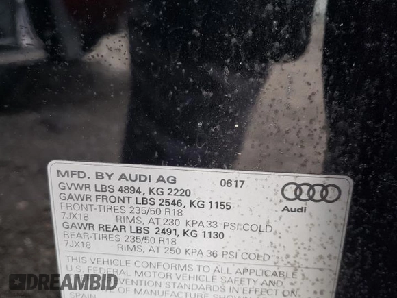2018 Audi Q3 Premium Plus with VIN WA1JCCFS3JR006940, listed as a Copart auction lot 44656843 with 65,626 mi miles. Bid and sale history available at carsss.com. Image 12.