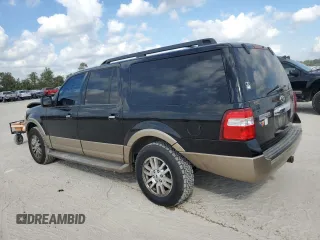 2011 Ford Expedition EL XLT with VIN 1FMJK1H5XBEF48674, listed as a Copart auction lot 77791884 with 118,406 mi miles and Salvage Title. Bid and sale history available at carsss.com. Image 2.