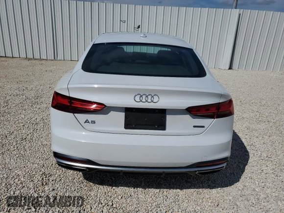2020 Audi A5 Sportback Premium with VIN WAUANCF52LA006419, listed as a Copart auction lot 46041454 with 74,531 mi miles. Bid and sale history available at carsss.com. Image 6.