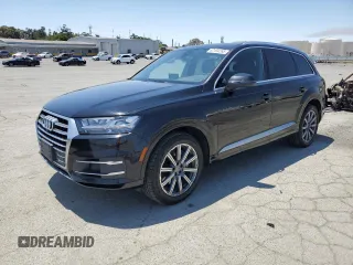 2017 Audi Q7 Premium Plus with VIN WA1LAAF78HD009340, listed as a Copart auction lot 62194265 with 158,587 mi miles and Clean title. Bid and sale history available at DreamBid. Image 1.