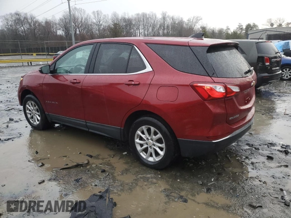 2018 Chevrolet Equinox LT with VIN 2GNAXJEV8J6231562, listed as a Copart auction lot 45574745 with 110,517 mi miles and Salvage Title. Bid and sale history available at carsss.com. Image 2.