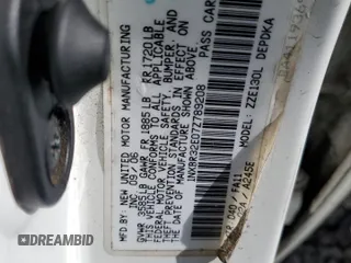 2007 Toyota Corolla CE with VIN 1NXBR32E07Z789208, listed as a Copart auction lot 89406585 with 197,173 mi miles and Salvage title. Bid and sale history available at DreamBid. Image 13.