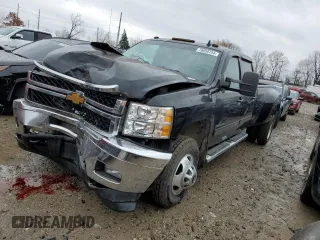 2013 Chevrolet Silverado 3500HD LTZ with VIN 1GC4K1C82DF173735, listed as a Copart auction lot 78058754 with 45,477 mi miles and Clean Title. Bid and sale history available at carsss.com. Image 1.