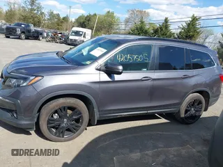 2022 Honda Pilot Special Edition with VIN 5FNYF6H25NB096680, listed as a IAAI auction lot 42057505 with 46,673 mi miles and . Bid and sale history available at DreamBid. Image 14.