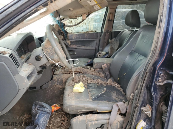 2006 Jeep Grand Cherokee Limited with VIN 1J4HS58216C225416, listed as a Copart auction lot 47597235 with 168,411 mi miles and Salvage Title. Bid and sale history available at carsss.com. Image 7.