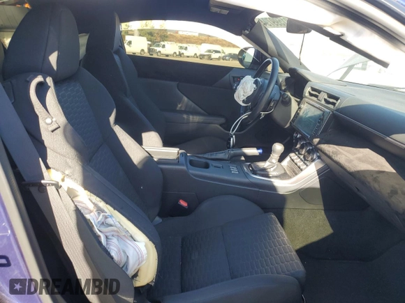 2023 Toyota GR86 with VIN JF1ZNBC19P8754136, listed as a Copart auction lot 81599794 with 17,905 mi miles and Salvage Title. Bid and sale history available at carsss.com. Image 10.