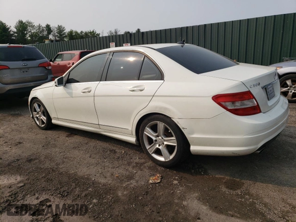 2010 Mercedes-Benz C 300 Sport with VIN WDDGF5EB1AF433951, listed as a Copart auction lot 59273155 with 152,214 mi miles and Salvage title. Bid and sale history available at DreamBid. Image 2.
