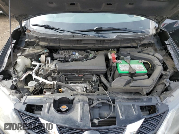 2015 Nissan Rogue SV with VIN KNMAT2MT7FP537914, listed as a Copart auction lot 45238945 with 144,236 mi miles and Salvage Title. Bid and sale history available at DreamBid. Image 11.