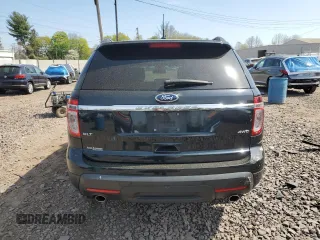 2015 Ford Explorer XLT with VIN 1FM5K8D83FGA60414, listed as a Copart auction lot 54174695 with 100,635 mi miles and Salvage Title. Bid and sale history available at carsss.com. Image 6.