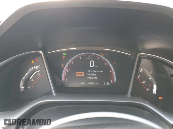 2021 Honda Civic Sport with VIN 2HGFC2F83MH556056, listed as a Copart auction lot 52320955 with 89,682 mi miles and Non Repairable. Bid and sale history available at DreamBid. Image 9.