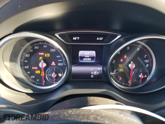 2018 Mercedes-Benz CLA 250 with VIN WDDSJ4EB3JN550780, listed as a Copart auction lot 82153373 with 60,286 mi miles and . Bid and sale history available at DreamBid. Image 9.