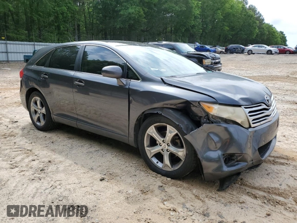 2009 Toyota Venza with VIN 4T3ZK11A39U014644, listed as a Copart auction lot 54123705 with Not provided miles and Salvage title. Bid and sale history available at DreamBid. Image 4.