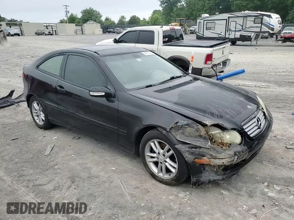 2002 Mercedes-Benz C 230/260/280/320 with VIN WDBRN47J62A348203, listed as a Copart auction lot 54551994 with 196,997 mi miles and Salvage Title. Bid and sale history available at DreamBid. Image 11.