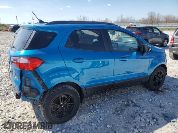 2018 Ford EcoSport SE with VIN MAJ3P1TE4JC238865, listed as a Copart auction lot 51998115 with 95,628 mi miles and Clean Title. Bid and sale history available at DreamBid. Image 3.