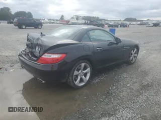 2012 Mercedes-Benz SLK-Class SLK 350 with VIN WDDPK5HA0CF019545, listed as a Copart auction lot 76512564 with 58,929 mi miles and Salvage Title. Bid and sale history available at carsss.com. Image 3.