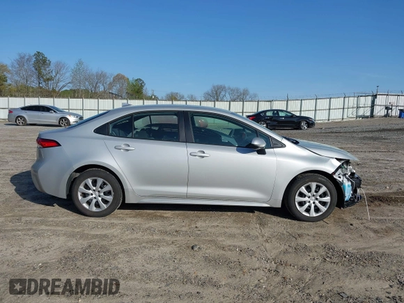 2023 Toyota Corolla LE with VIN 5YFB4MDE5PP016169, listed as a IAAI auction lot 41925056 with 37,530 mi miles and . Bid and sale history available at DreamBid. Image 14.