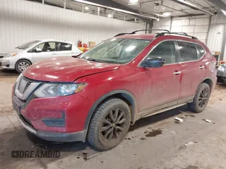 2017 Nissan Rogue SL with VIN 5N1AT2MV1HC828349, listed as a IAAI auction lot 41607853 with 155,061 mi miles. Bid and sale history available at carsss.com. Image 18.