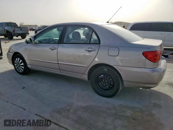 2003 Toyota Corolla CE with VIN 1NXBR32E13Z099137, listed as a Copart auction lot 49283665 with 219,671 mi miles and Salvage Title. Bid and sale history available at DreamBid. Image 2.