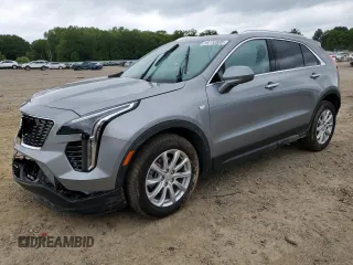 2023 Cadillac XT4 FWD Luxury z VIN 1GYAZAR4XPF171491, wystawiony jako Copart lot #55110585 z przebiegiem 8 562 mil mil oraz Szkoda całkowita • Salvage title. Historia ofert i sprzedaży dostępna na DreamBid. Obrazek 1.