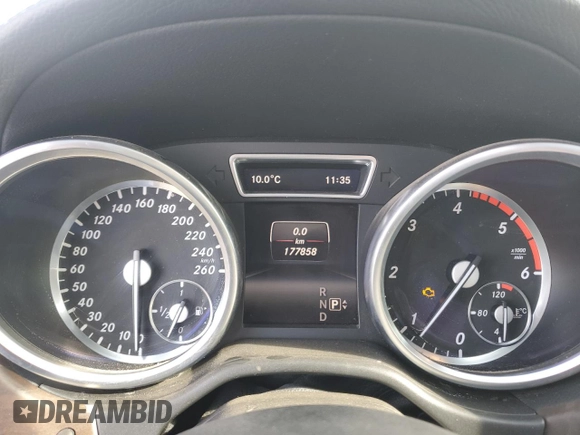 2014 Mercedes-Benz M 350 with VIN 4JGDA2EB5EA315457, listed as a Copart auction lot 51488915 with 177,858 mi miles and Clean Title. Bid and sale history available at DreamBid. Image 9.