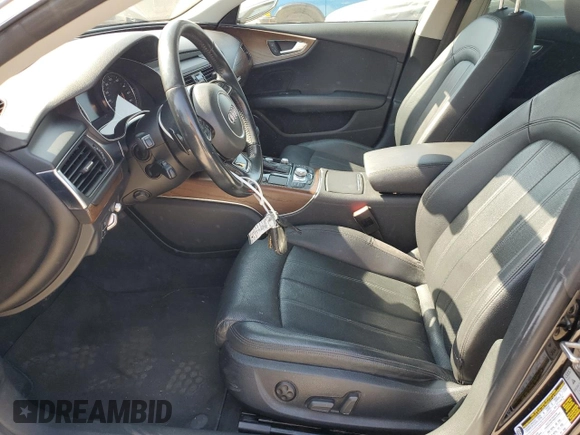 2015 Audi A7 3.0 Prestige with VIN WAU2GAFCXFN009065, listed as a Copart auction lot 72945554 with 127,690 mi miles and Salvage Title. Bid and sale history available at carsss.com. Image 7.
