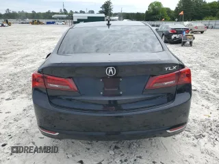 2016 Acura TLX Technology with VIN 19UUB1F55GA004670, listed as a Copart auction lot 58072715 with 140,423 mi miles and Salvage title. Bid and sale history available at DreamBid. Image 6.