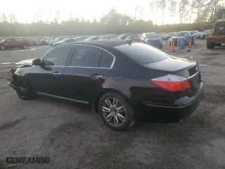 2010 Hyundai Genesis with VIN KMHGC4DF3AU097356, listed as a Copart auction lot 84200944 with 0 mi miles and Salvage Title. Bid and sale history available at carsss.com. Image 2.