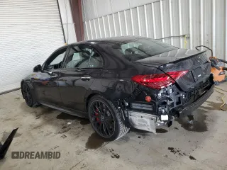2024 Mercedes-Benz C 63 S AMG E Performance with VIN W1KAF8AB3RR221818, listed as a Copart auction lot 53712045 with 361 mi miles and Salvage title. Bid and sale history available at DreamBid. Image 2.