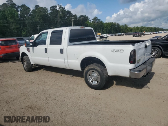 2009 Ford F-250 XL with VIN 1FTSW21R19EB22852, listed as a Copart auction lot 60052435 with 147,095 mi miles and Salvage title. Bid and sale history available at DreamBid. Image 2.