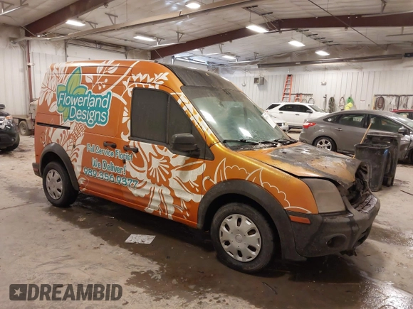 2011 Ford Transit Connect XLT with VIN NM0LS7DN8BT047443, listed as a IAAI auction lot 41355033 with Not provided miles and . Bid and sale history available at DreamBid. Image 1.