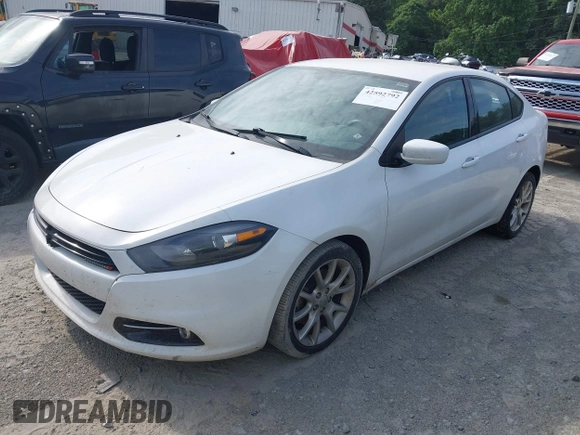 2013 Dodge Dart SXT with VIN 1C3CDFBA3DD289730, listed as a IAAI auction lot 42592792 with 111,133 mi miles and . Bid and sale history available at DreamBid. Image 2.