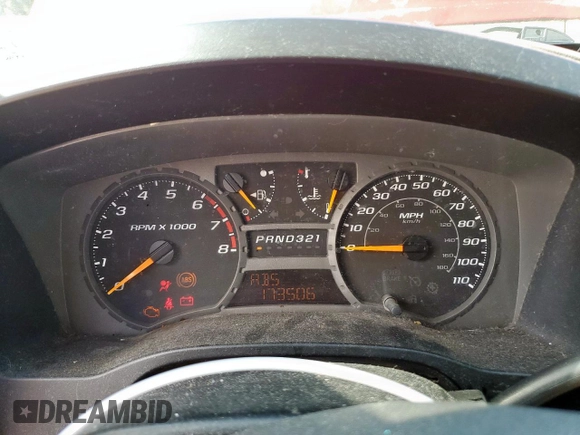2005 GMC Canyon SL Z71 with VIN 1GTDS196258155053, listed as a Copart auction lot 62395355 with 173,506 mi miles and Clean title. Bid and sale history available at DreamBid. Image 9.