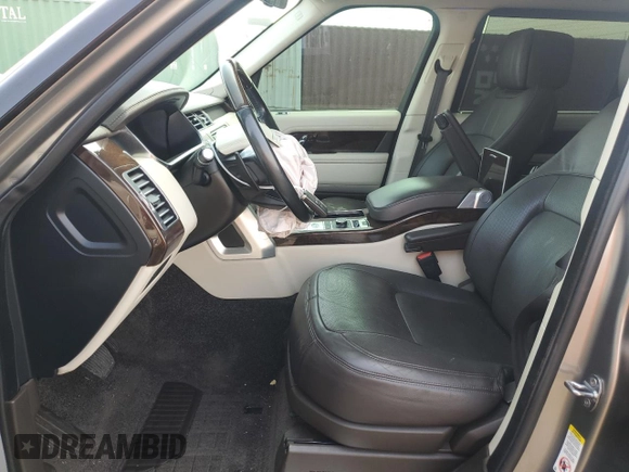 2018 Land Rover Range Rover with VIN SALGS5REXJA393675, listed as a Copart auction lot 54340625 with 94,674 mi miles and Salvage title. Bid and sale history available at DreamBid. Image 7.