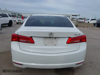2018 Acura TLX with VIN 19UUB1F37JA004207, listed as a IAAI auction lot 41702092 with 116,046 mi miles. Bid and sale history available at carsss.com. Image 17.