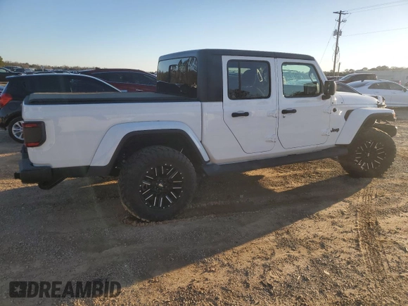 2020 Jeep Gladiator Overland z VIN 1C6HJTFG5LL180415, wystawiony jako Copart lot #45934625 z przebiegiem 13 949 mil mil oraz Szkoda całkowita • Salvage title. Historia ofert i sprzedaży dostępna na DreamBid. Obrazek 3.