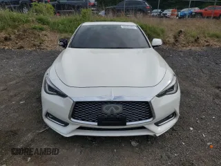 2017 Infiniti Q60 Premium with VIN JN1CV7EL5HM321176, listed as a Copart auction lot 56045305 with 93,272 mi miles and Salvage title. Bid and sale history available at DreamBid. Image 5.