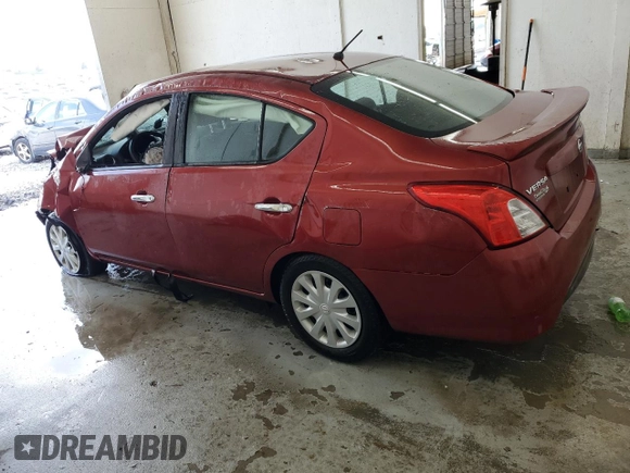 2018 Nissan Versa Sedan SV with VIN 3N1CN7AP8JK393388, listed as a Copart auction lot 51688445 with 102,028 mi miles and Non Repairable. Bid and sale history available at carsss.com. Image 2.