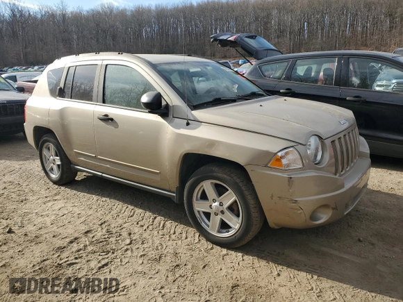 2009 Jeep Compass North with VIN 1J4FT47B89D189447, listed as a Copart auction lot 46283765 with 0 mi miles and Salvage Title. Bid and sale history available at carsss.com. Image 4.