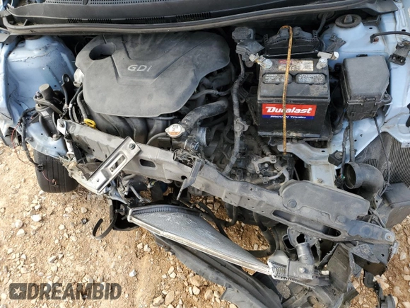 2013 Hyundai Accent GLS with VIN KMHCT4AE6DU503791, listed as a Copart auction lot 55525035 with 177,639 mi miles and Salvage title. Bid and sale history available at DreamBid. Image 11.