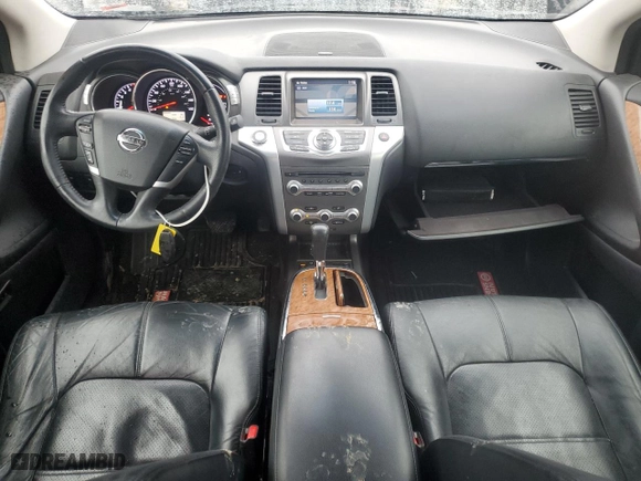 2012 Nissan Murano LE with VIN JN8AZ1MWXCW207709, listed as a Copart auction lot 46333105 with 160,294 mi miles and Salvage Title. Bid and sale history available at carsss.com. Image 10.