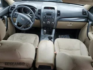 2011 Kia Sorento LX with VIN 5XYKTCA1XBG055187, listed as a Copart auction lot 53516875 with 153,356 mi miles and Salvage Title. Bid and sale history available at carsss.com. Image 8.