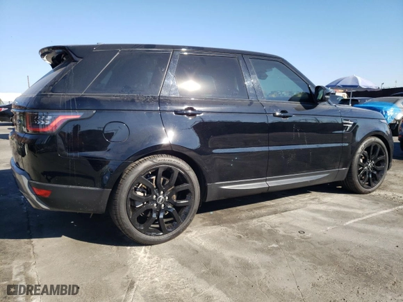 2018 Land Rover Range Rover Sport SE with VIN SALWG2RV2JA414630, listed as a Copart auction lot 72763004 with 57,349 mi miles and Salvage Title. Bid and sale history available at carsss.com. Image 3.