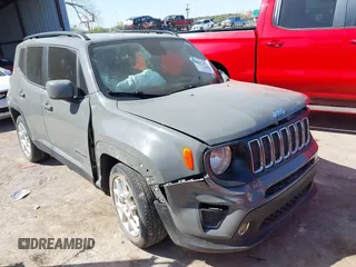 2020 Jeep Renegade Latitude with VIN ZACNJABB2LPM00385, listed as a IAAI auction lot 42017474 with 70,220 mi miles and . Bid and sale history available at DreamBid. Image 1.