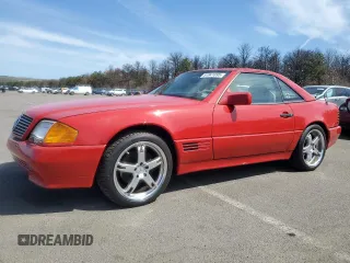 1992 Mercedes-Benz 500 z VIN WDBFA66E5NF054023, wystawiony jako Copart lot #51841895 z przebiegiem 25 505 mil mil oraz Tytuł czysty. Historia ofert i sprzedaży dostępna na DreamBid. Obrazek 1.