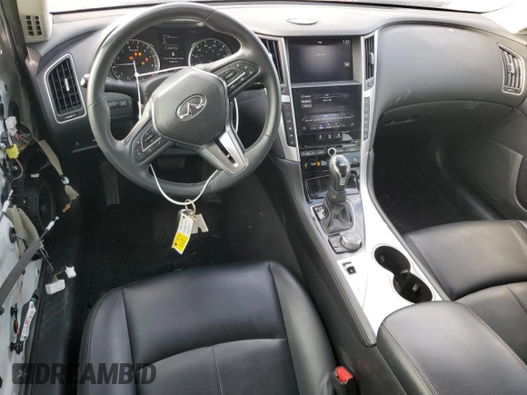 2021 Infiniti Q50 3.0t LUXE with VIN JN1EV7BP2MM703630, listed as a Copart auction lot 49622135 with 60,304 mi miles and Salvage Title. Bid and sale history available at carsss.com. Image 8.