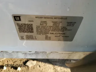 2020 GMC Acadia SLE z VIN 1GKKNRLS8LZ176925, wystawiony jako Copart lot #44421875 z przebiegiem 51 897 mil mil oraz Szkoda całkowita • Salvage title. Historia ofert i sprzedaży dostępna na DreamBid. Obrazek 13.